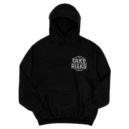 TAKE RISKS Hoodie (Black)